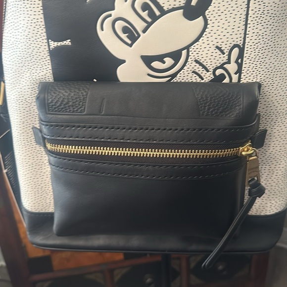 NWT , 🥰COACH Disney X Mickey Mouse Keith Haring Academy LIMITED edition 🎒😘 - Picture 15 of 16
